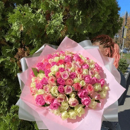 Букеты из роз 40 см